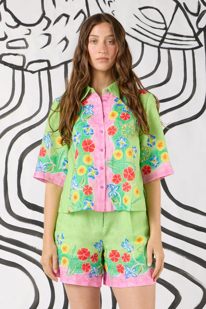 Gorman - Botanica Linen Print Shirt - print