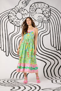 Gorman - Botanica Linen Long Dress - print