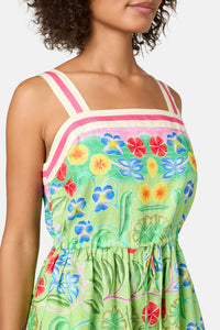 Gorman - Botanica Linen Long Dress - print