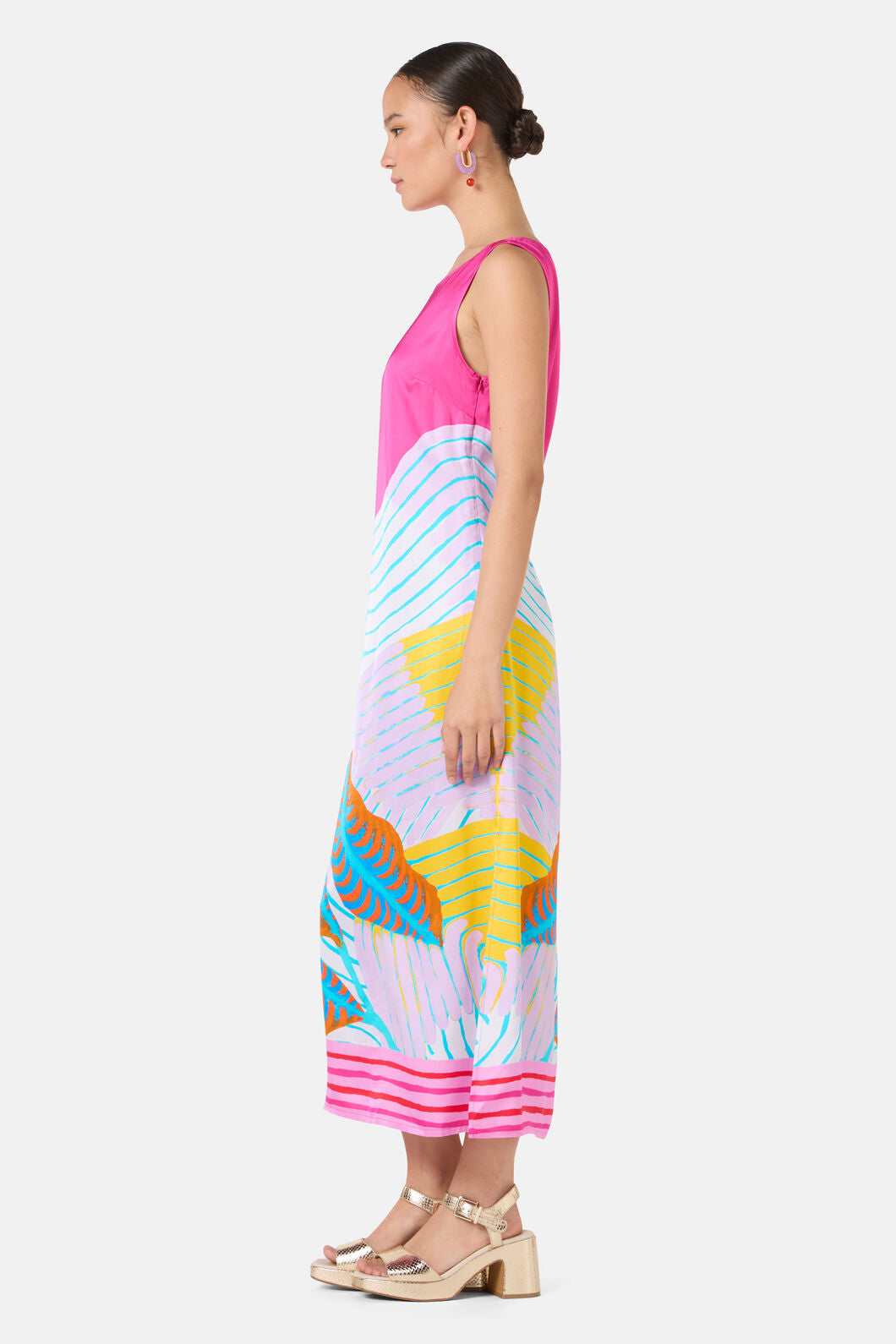 Gorman - Past Lover Print Slip Dress - print