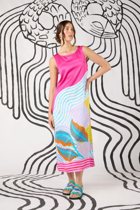 Gorman - Past Lover Print Slip Dress - print