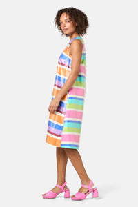 Gorman - Holiday Stripe Sequin Dress - print