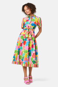 Gorman - Stamp Your Feet Print Shirt Dress - print
