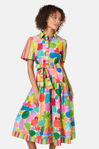 Gorman - Stamp Your Feet Print Shirt Dress - print