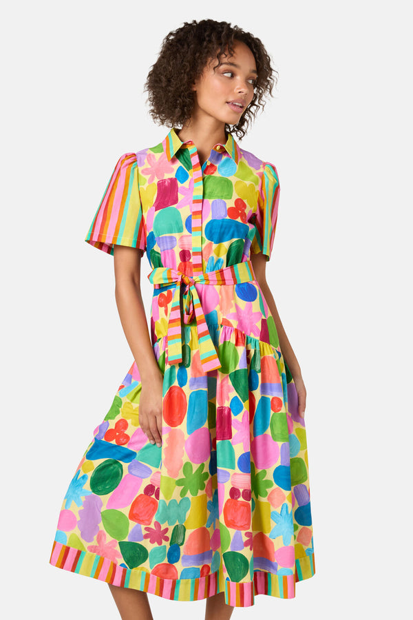 Gorman - Stamp Your Feet Print Shirt Dress - print