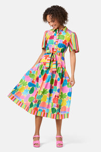 Gorman - Stamp Your Feet Print Shirt Dress - print