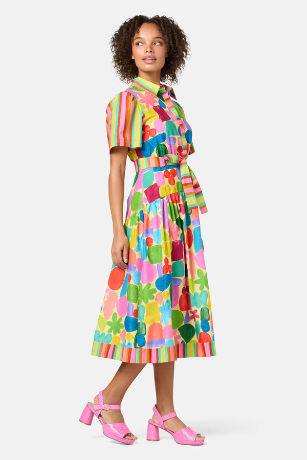 Gorman - Stamp Your Feet Print Shirt Dress - print
