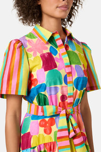 Gorman - Stamp Your Feet Print Shirt Dress - print