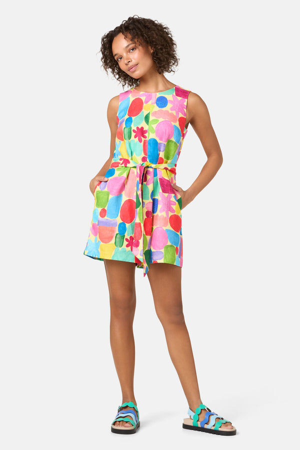 Gorman - Stamp Your Feet Print Playsuit - print