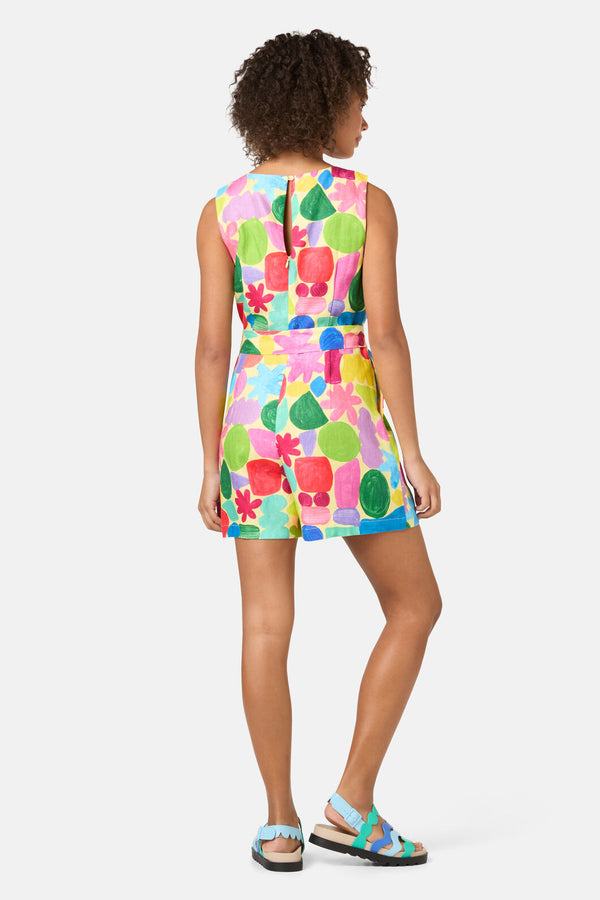 Gorman - Stamp Your Feet Print Playsuit - print