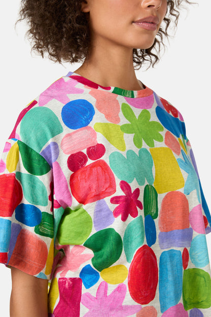 Gorman - Stamp Your Feet Print OS Tee - print