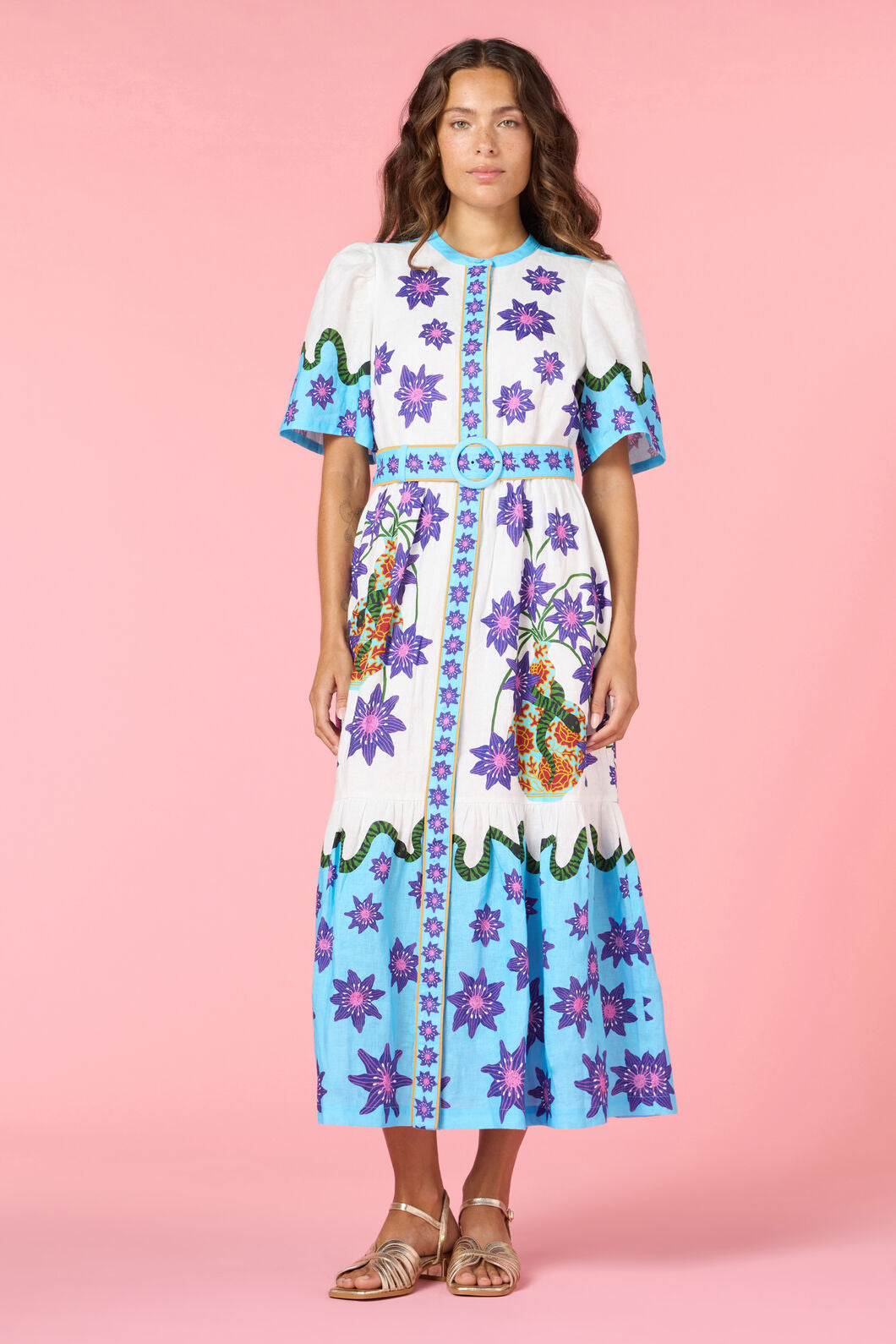 Gorman - Serpent's Bloom Long Dress - print
