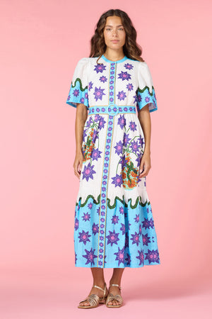 Gorman - Serpent's Bloom Long Dress - print