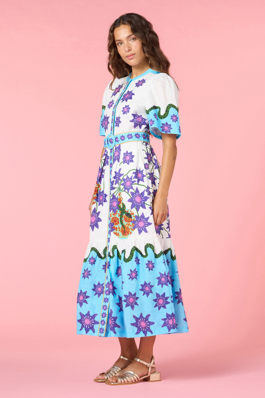 Gorman - Serpent's Bloom Long Dress - print