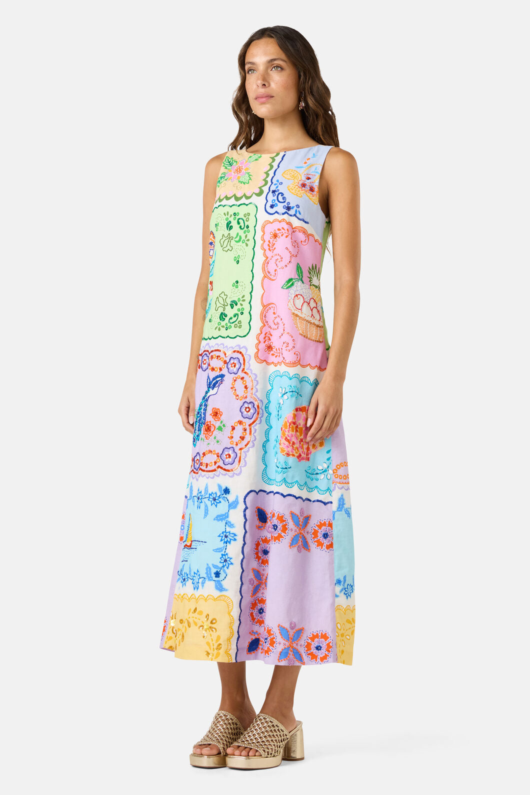 Gorman - Short Stitch Shift Dress - print