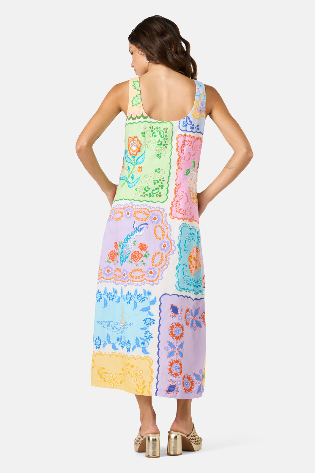 Gorman - Short Stitch Shift Dress - print