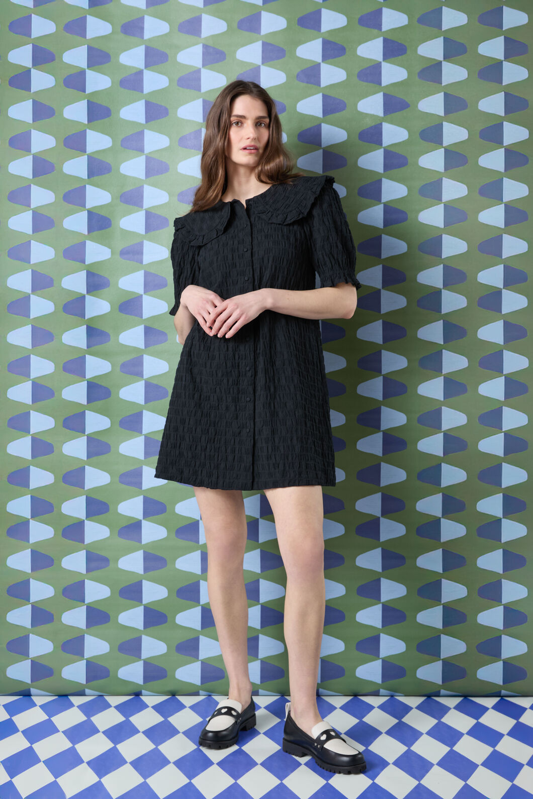 Gorman - Clover Shirt Dress - black