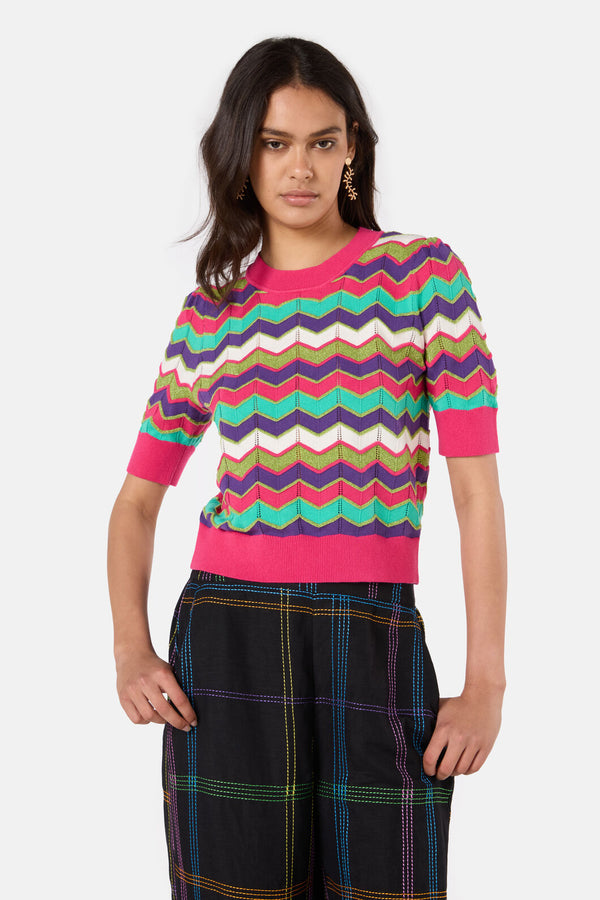 Gorman - Ziggy Knit Top - multi