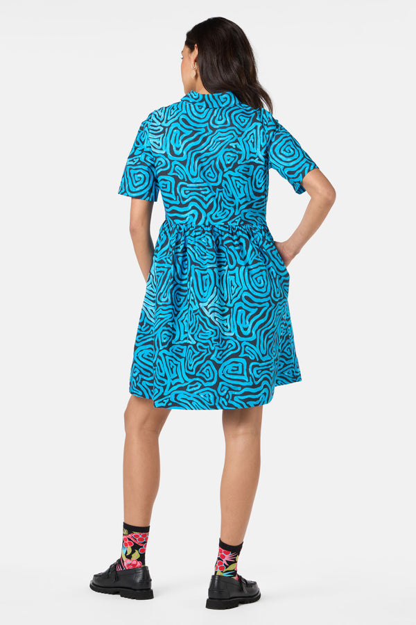 Gorman - Swirl Harvest Shirt Dress - print