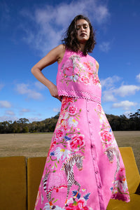 Gorman - Zebra Crossing Tank - print