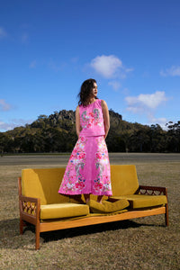 Gorman - Zebra Crossing Midi Skirt - print