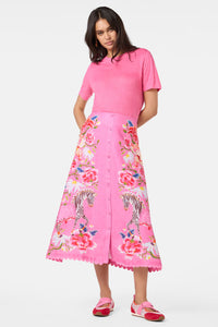 Gorman - Zebra Crossing Midi Skirt - print