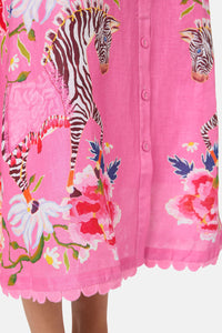 Gorman - Zebra Crossing Midi Skirt - print