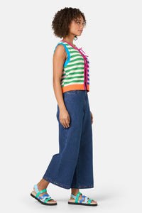 Gorman - Clementine Cotton Knit Vest - multi