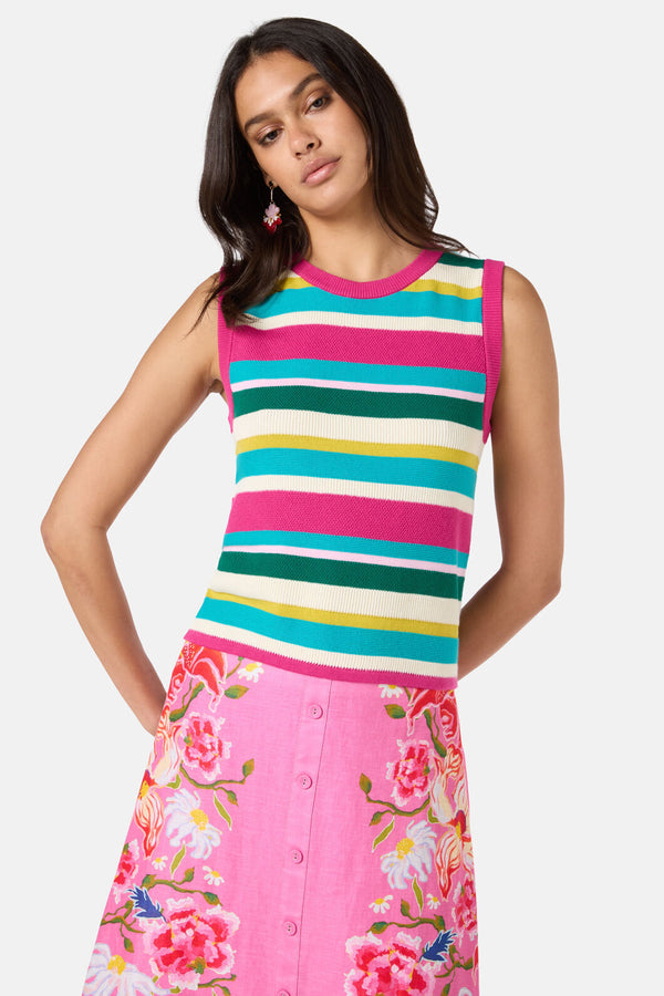 Gorman - Morgan Knit Stripe Tank - stripe