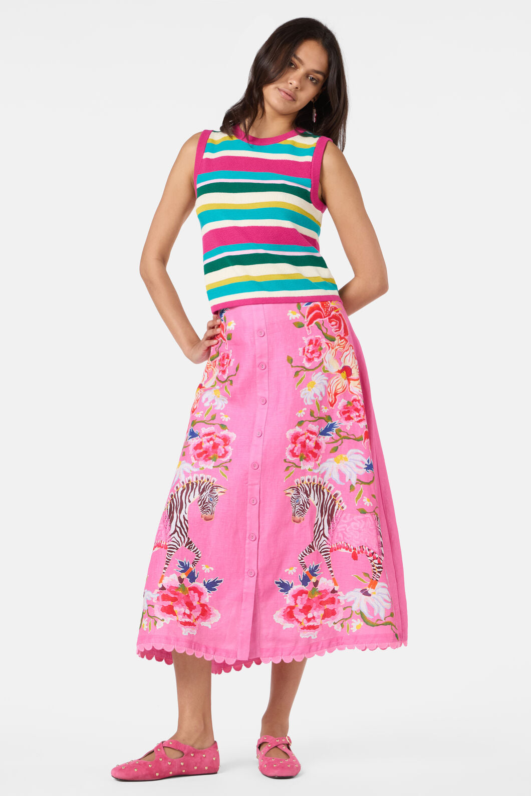 Gorman - Morgan Knit Stripe Tank - stripe