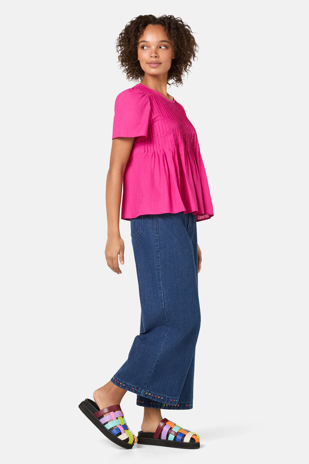 Gorman - Gabrielle Cotton Top - pink