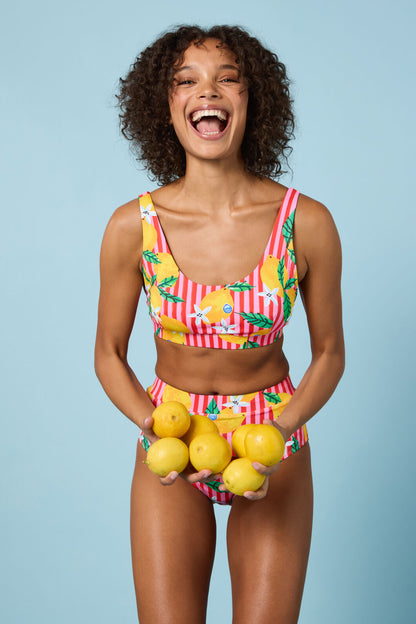Gorman - Lemonade Print Bikini Top - print