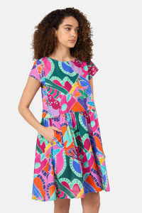 Gorman - Caravan Beach Dress - print