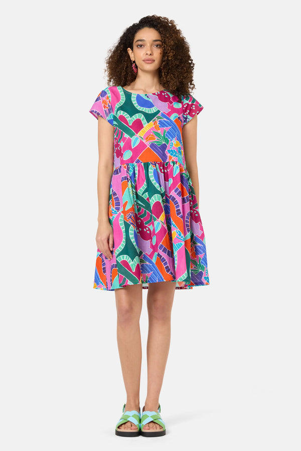 Gorman - Caravan Beach Dress - print