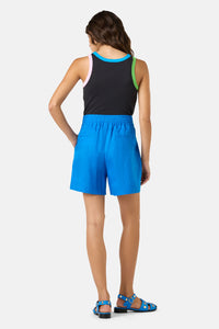 Gorman - Millie Linen Short - blue