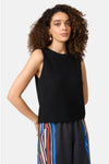Gorman - Hello There Knit Tank - black
