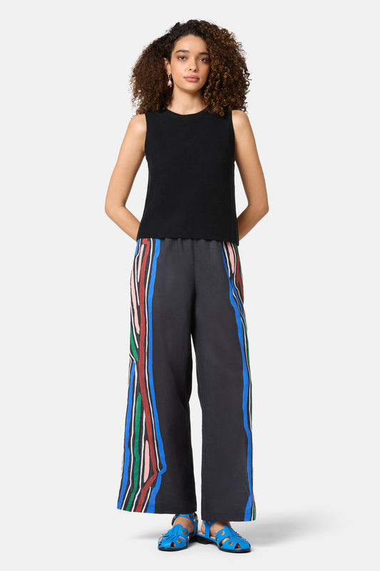 Gorman - Hello There Knit Tank - black