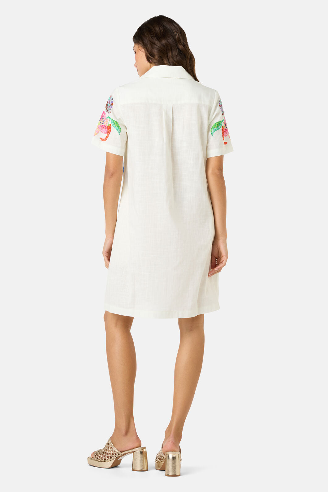 Gorman - Mosaic Mile Cotton Shirt Dress - print