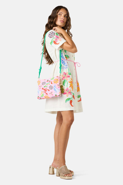 Gorman - Mosaic Mile Cotton Shirt Dress - print