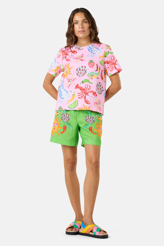 Gorman - Mosaic Mile Print Classic Tee - print