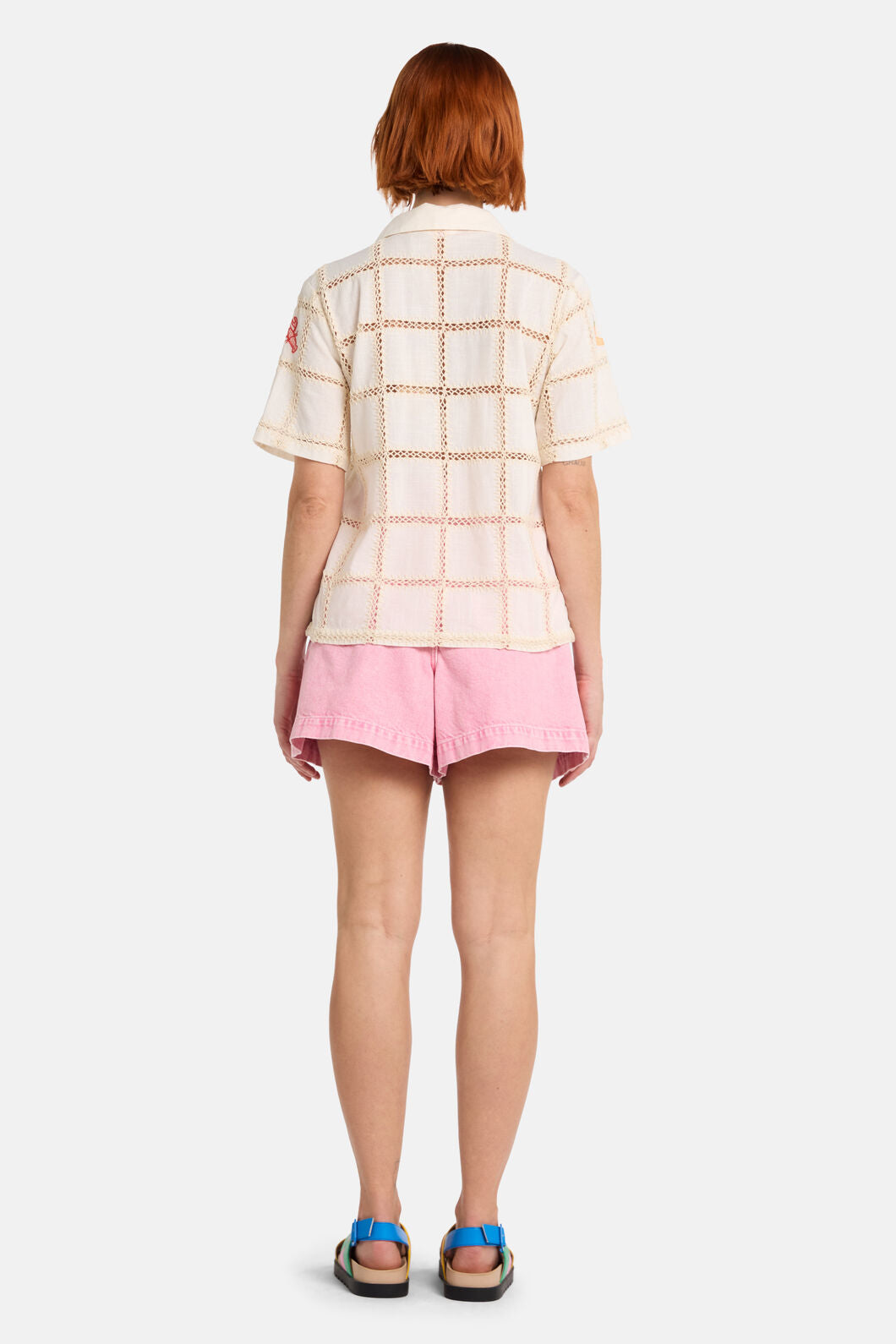 Gorman - Mosaic Mile Embroidered Shirt - cream