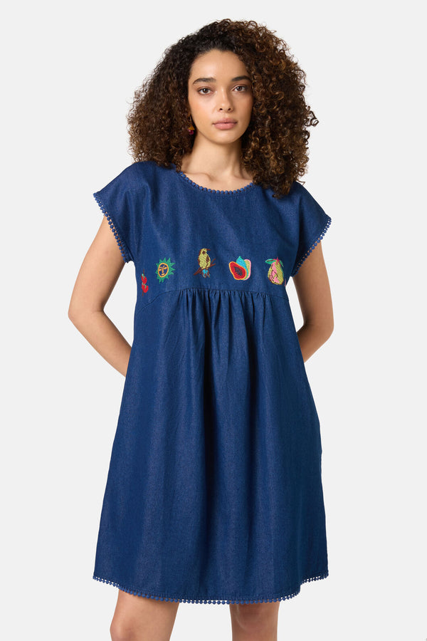 Gorman - Postcards Chambray Bungalow Dress - chambray
