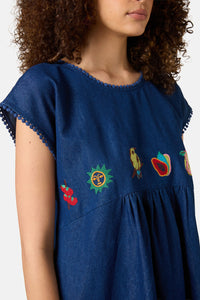 Gorman - Postcards Chambray Bungalow Dress - chambray
