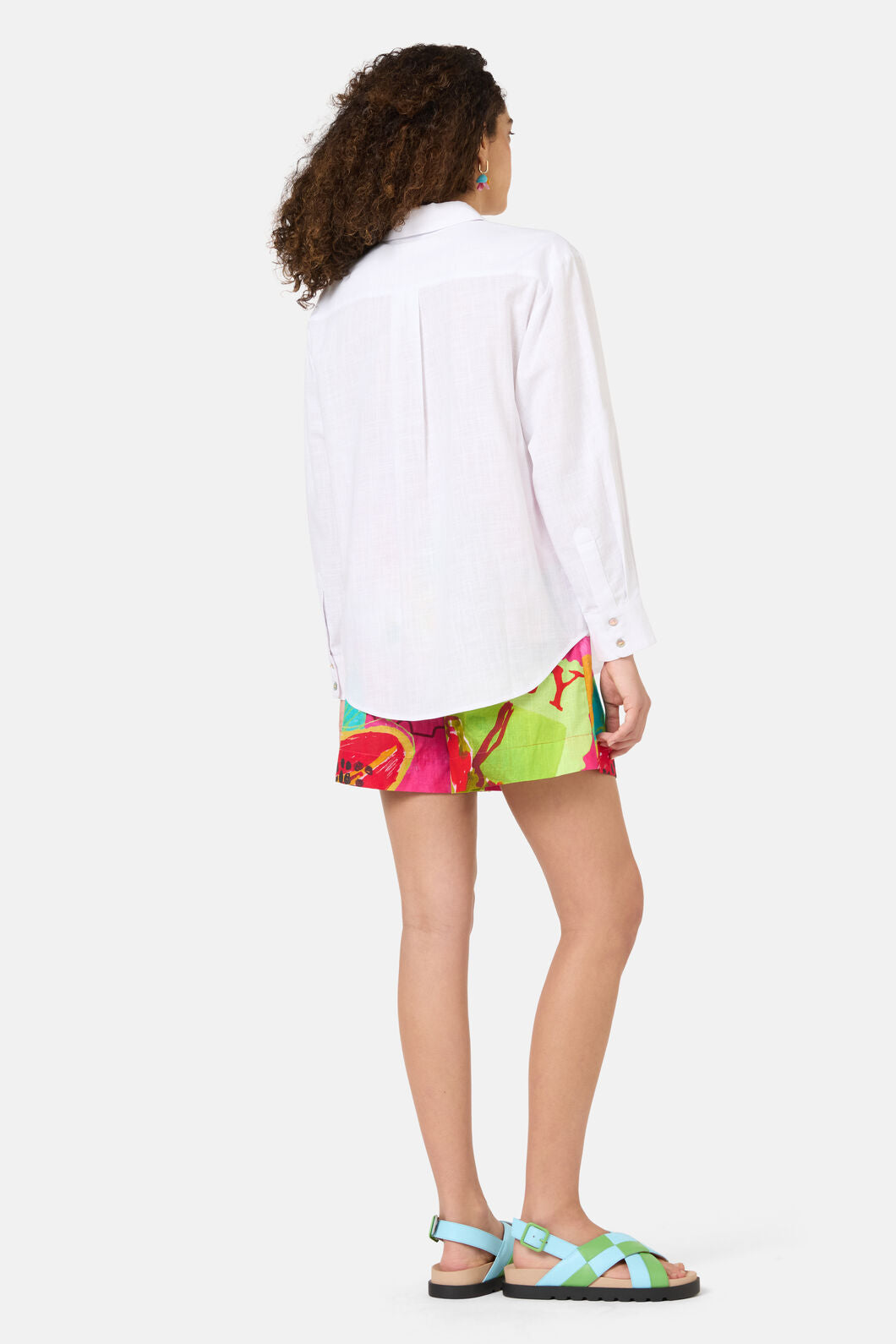 Gorman - Pen Pals Embroidered Shirt - white