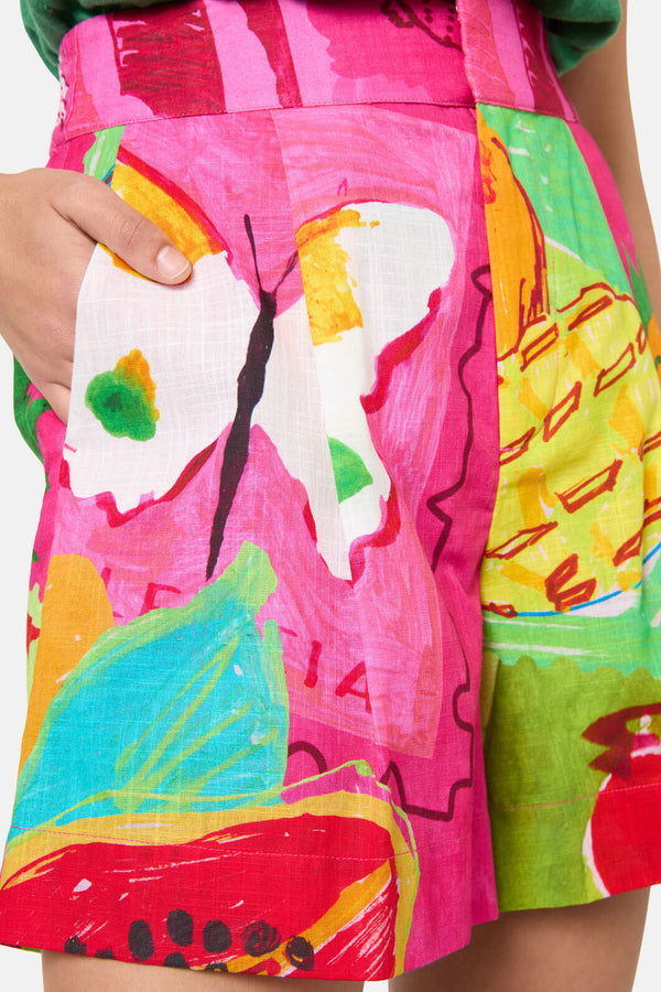 Gorman - Pen Pals Organic Cotton Short - print