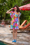 Gorman - Pen Pals Organic Smock Dress - print