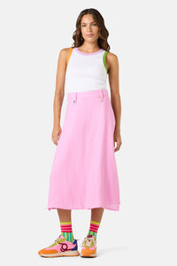 Gorman - Summer Linen Tomasa Skort - pink