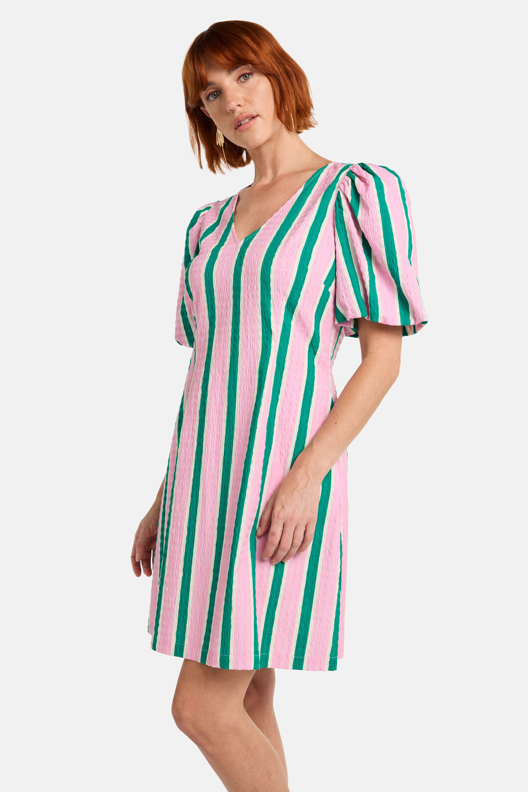 Gorman - Pastel Picnic Stripe Dress - stripe