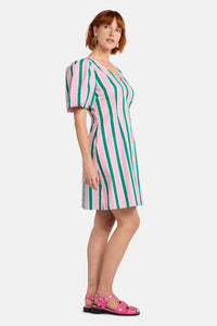 Gorman - Pastel Picnic Stripe Dress - stripe