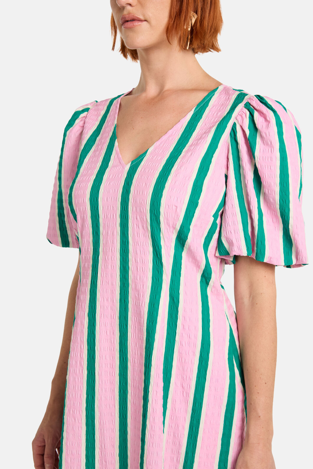 Gorman - Pastel Picnic Stripe Dress - stripe